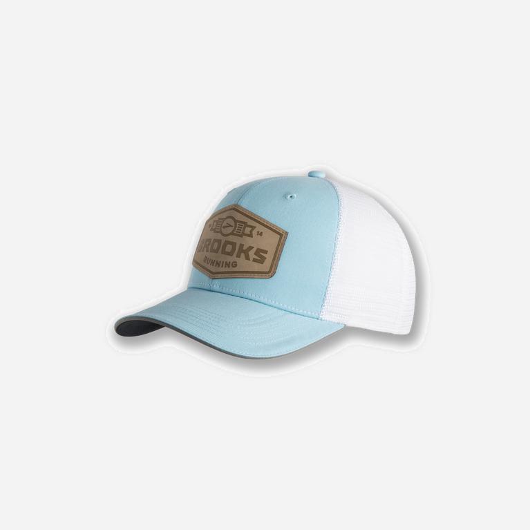Brooks Discovery Trucker Löparkepsar Dam 950718-JVC Ljusblå/Vita
